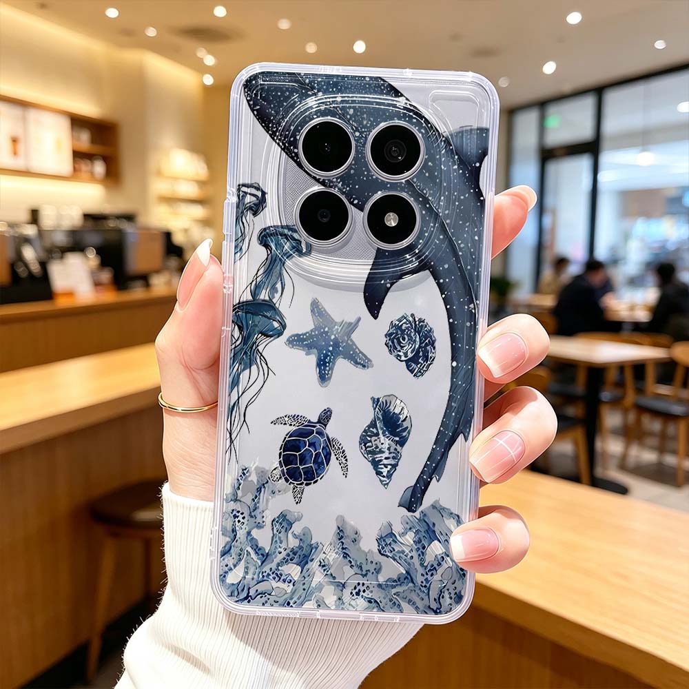 Ocean Whale Turtle Pattern Pho - огляд і ціна Xiaomi Poco X6