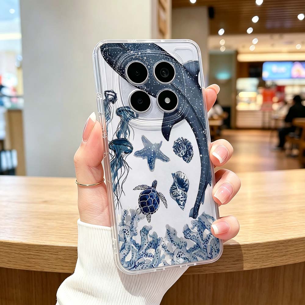 Ocean Whale Turtle Pattern Pho - огляд і ціна Xiaomi Poco X6